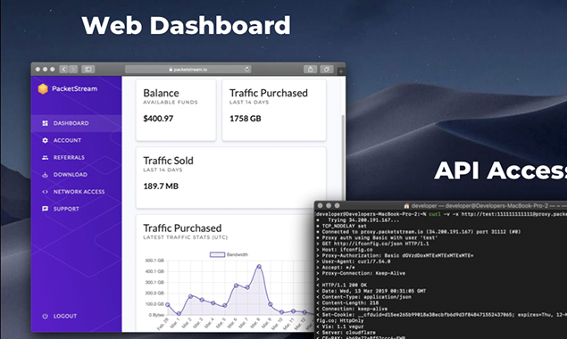 PacketStream gallery image