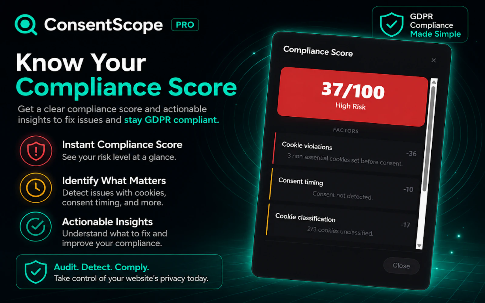 ConsentScope screenshot 2