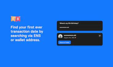 Ethereum Birthdays gallery image