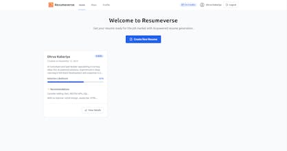 Resumeverse gallery image