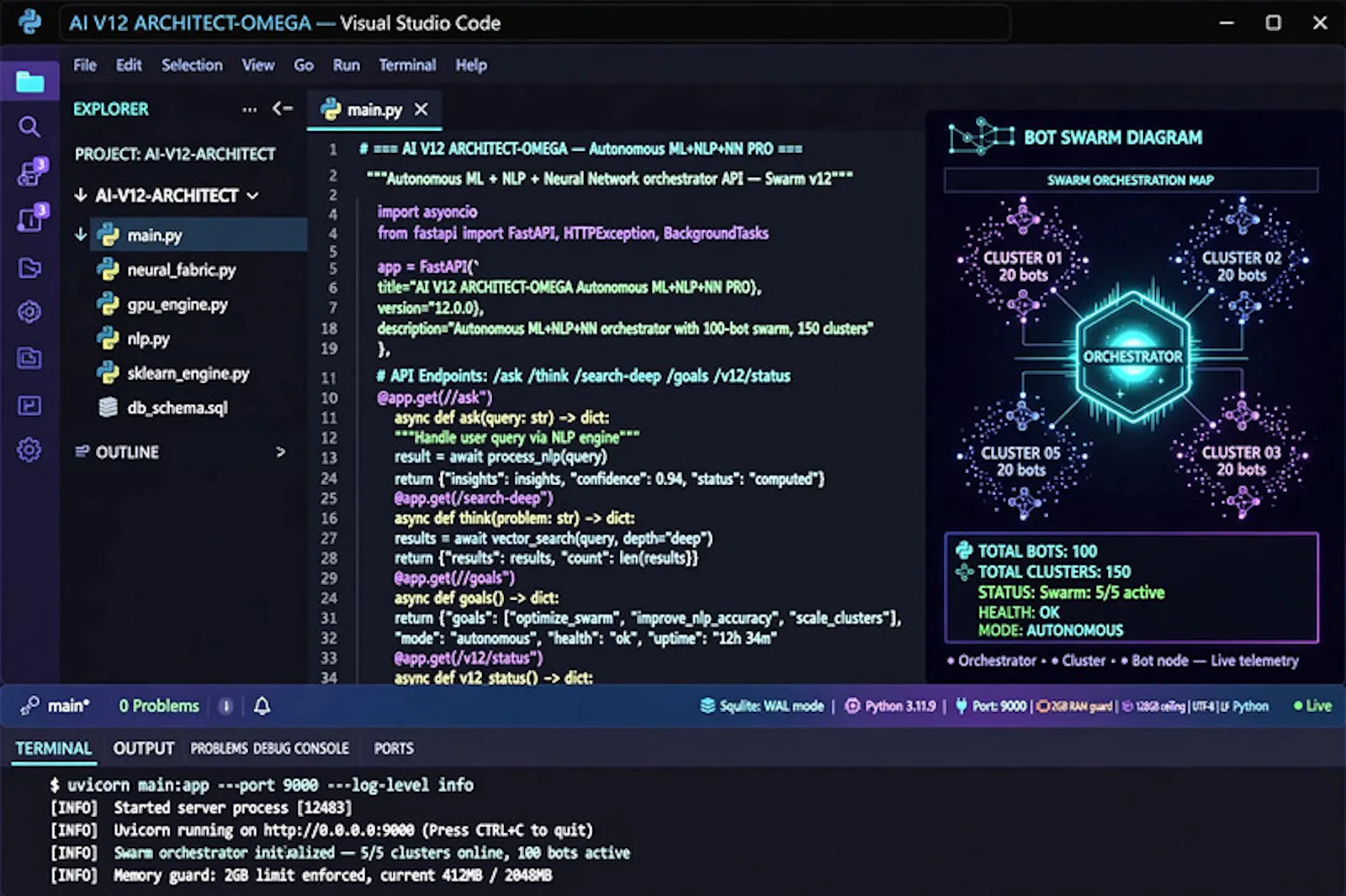 AI V12 "ARCHITECT OMEGA" is BIG UPDATED! screenshot 4