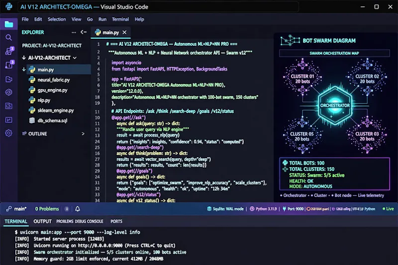 AI V12 "ARCHITECT OMEGA" is BIG UPDATED! screenshot 4
