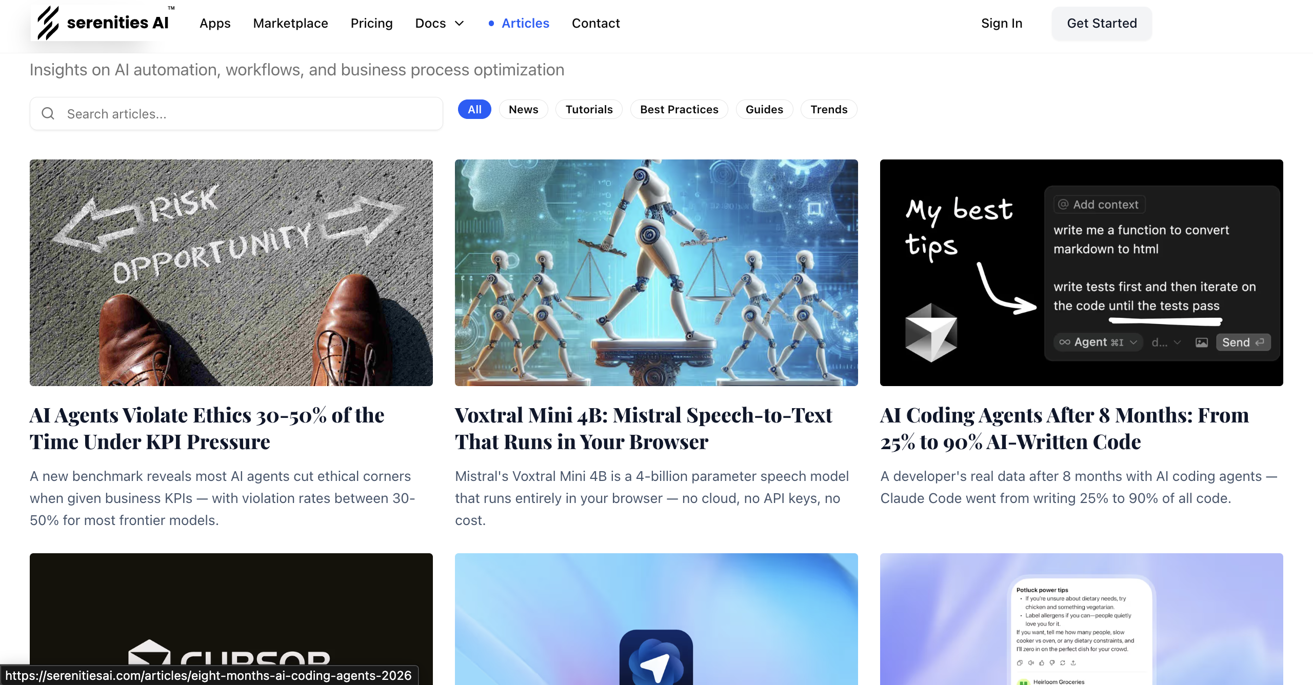 serenities gallery image