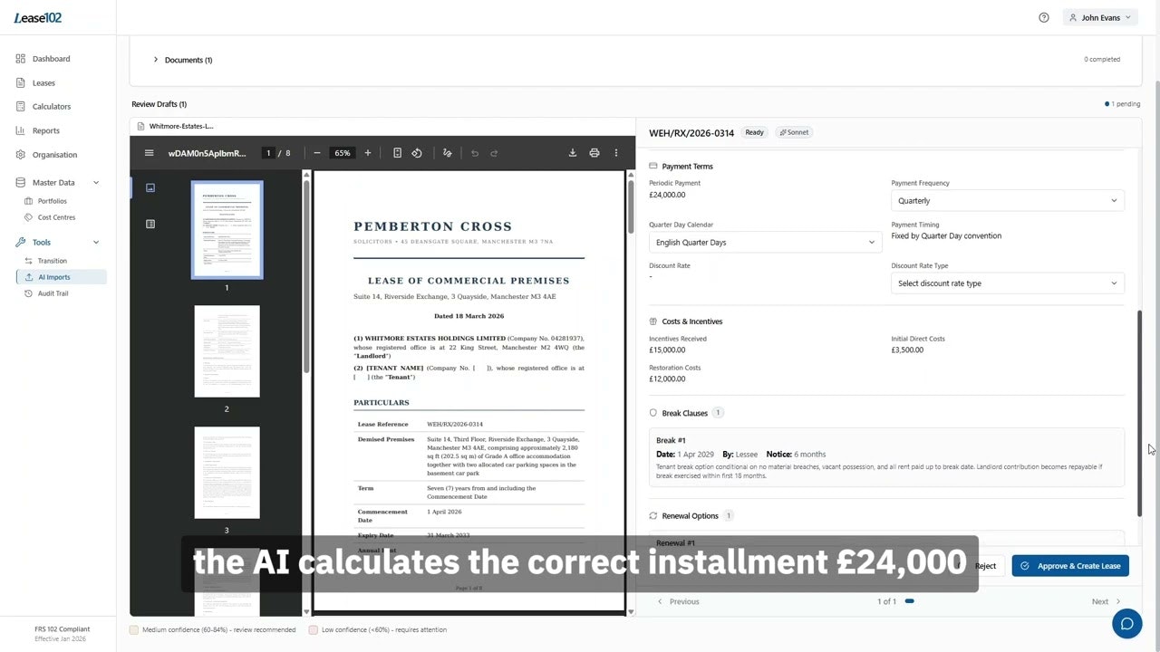 Lease102 - FRS 102 Lease Accounting  gallery image
