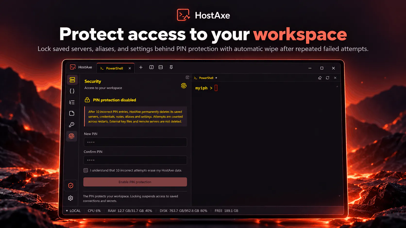 HostAxe Terminal gallery image