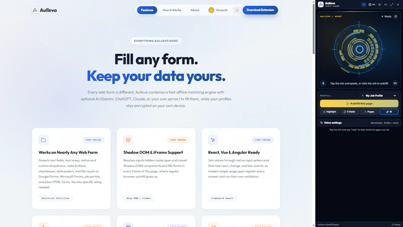 Aullevo screenshot 3