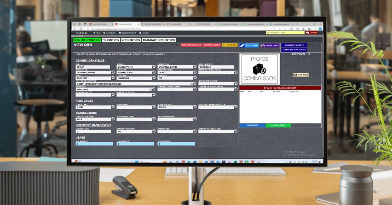 Culla per utensili - Applicazione di strumenti media 2