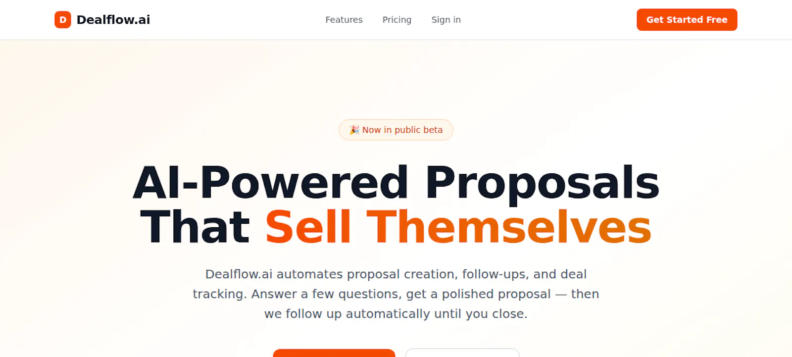 Dealflow.ai screenshot 1
