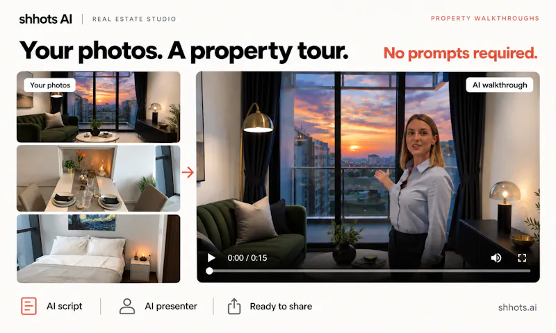 Shhots AI - Real Estate Studio screenshot 2