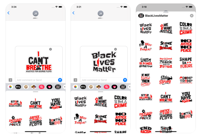 BlackLivesMatter Stickers