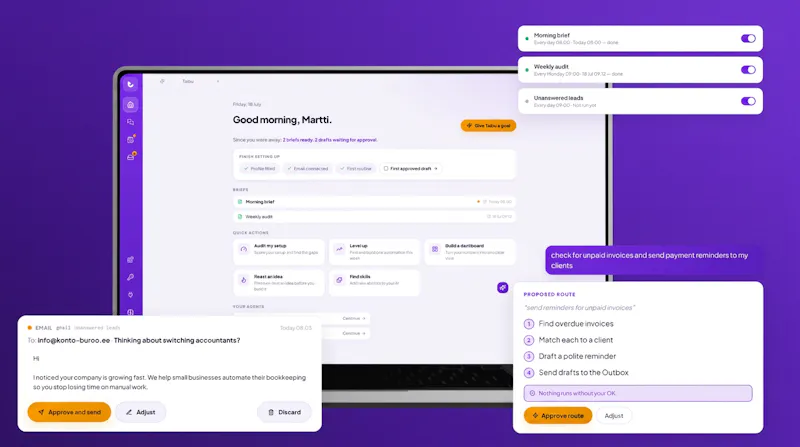 Taibu AI OS screenshot 1