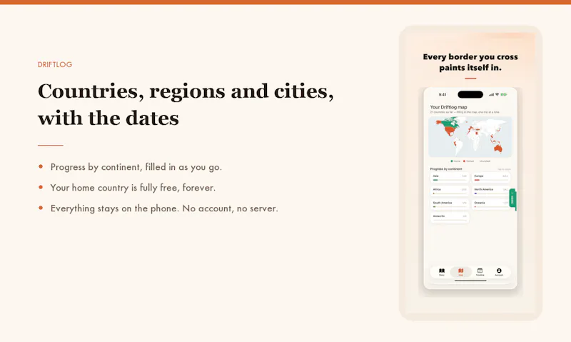 Driftlog screenshot 4