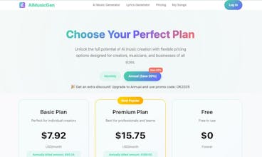 AIMusicGen.net - AI Music Generator gallery image