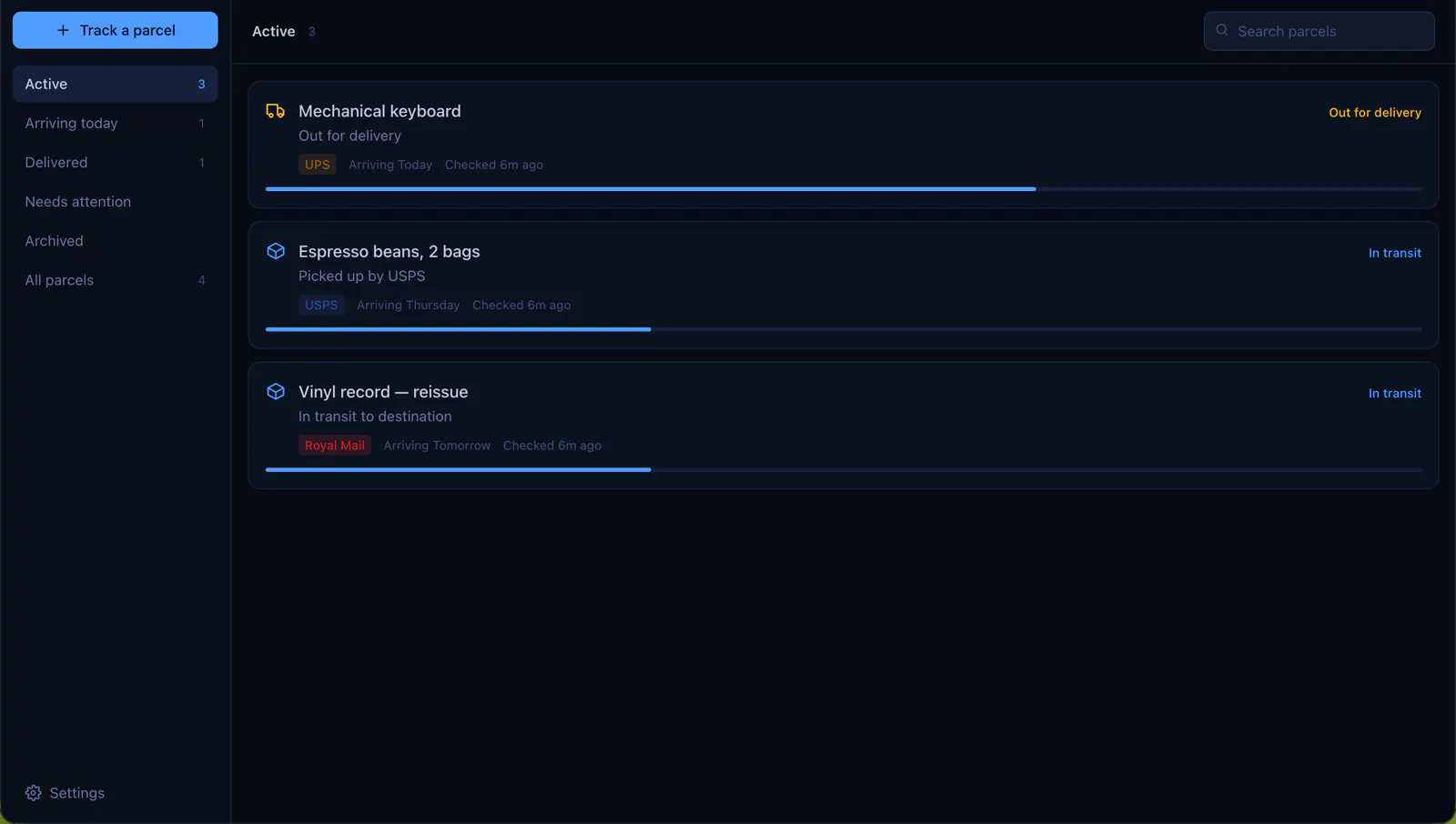 Doorstep — Package Tracker gallery image