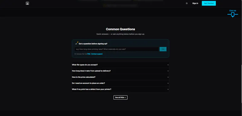 DuckPond3D — Precision 3D Printing screenshot 3