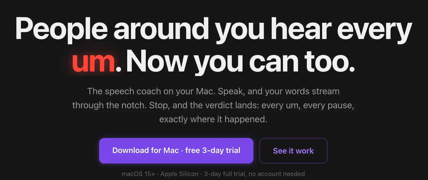 Loorq · The speech coach on your Mac gallery image