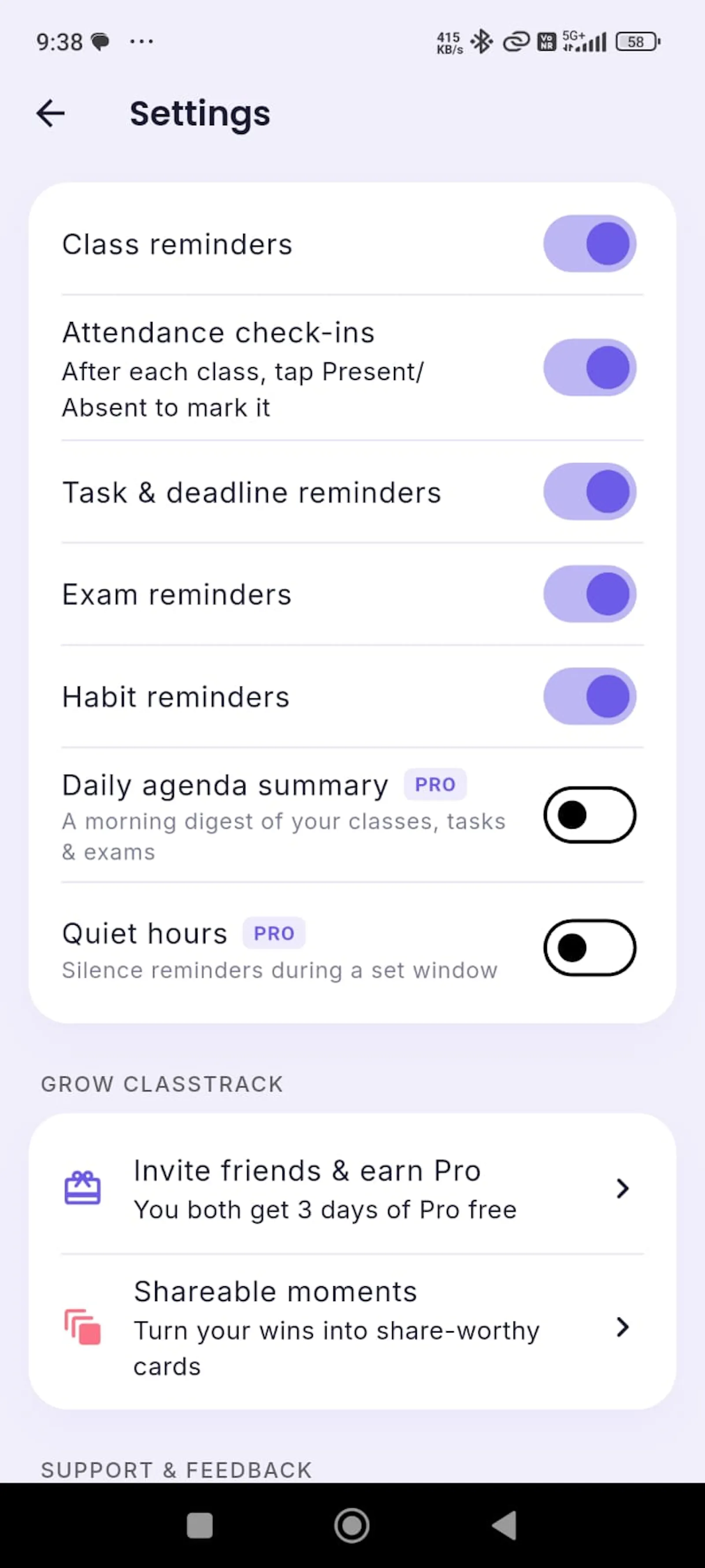 ClassTrack screenshot 13