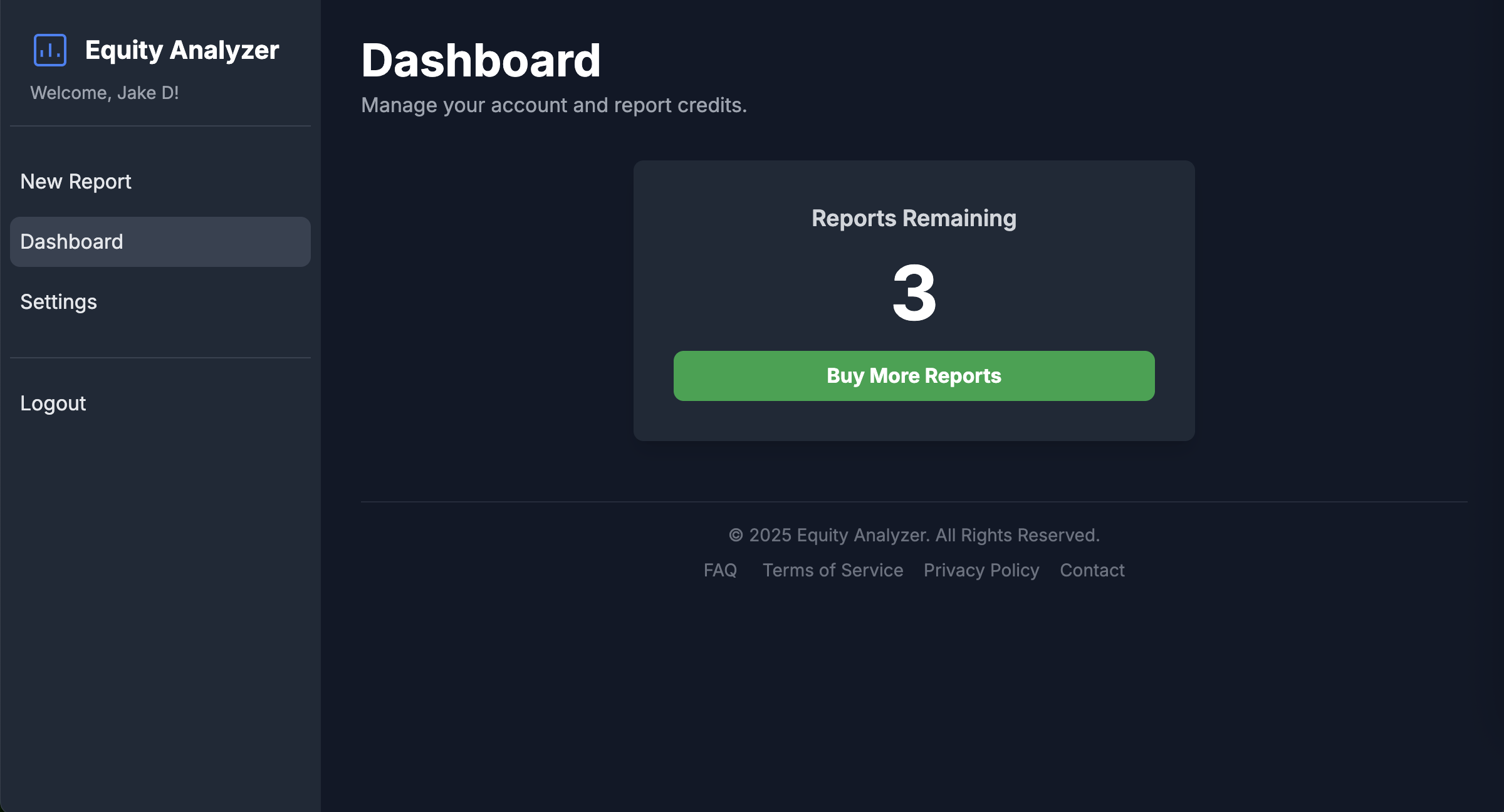 Equity Analyzer gallery image