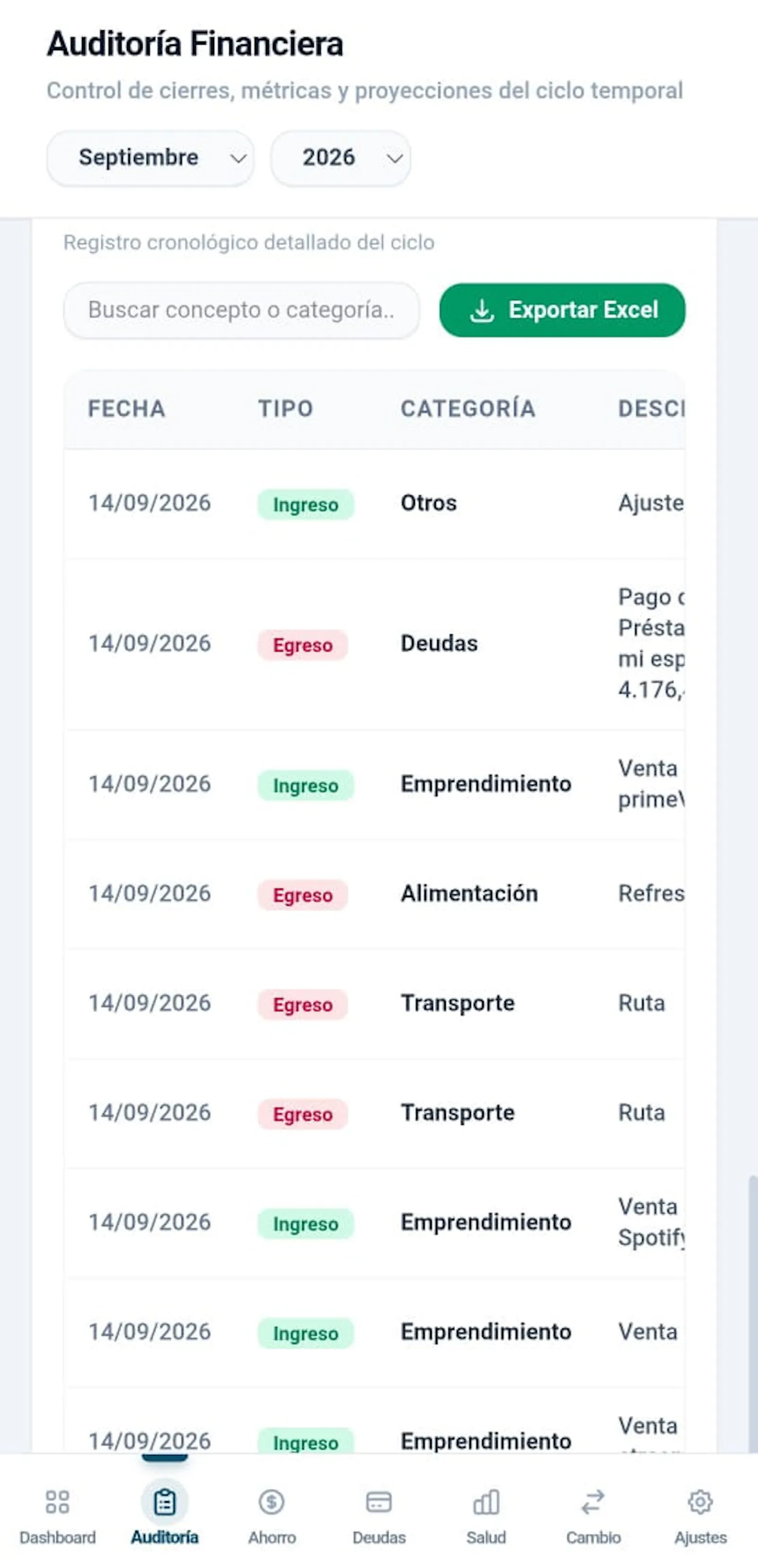 Gestio screenshot 5