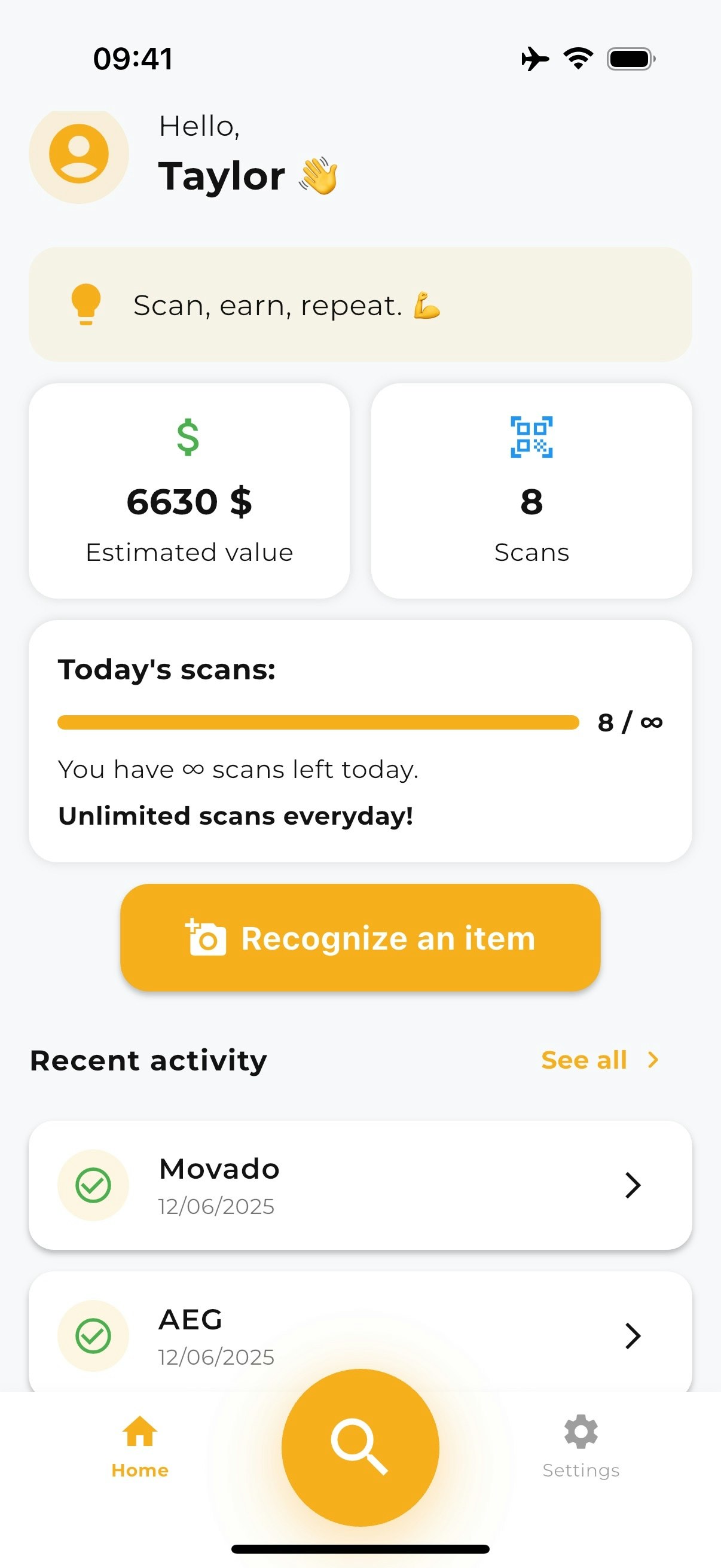 Evaloo: AI Items Scanner & Valuation App media 1