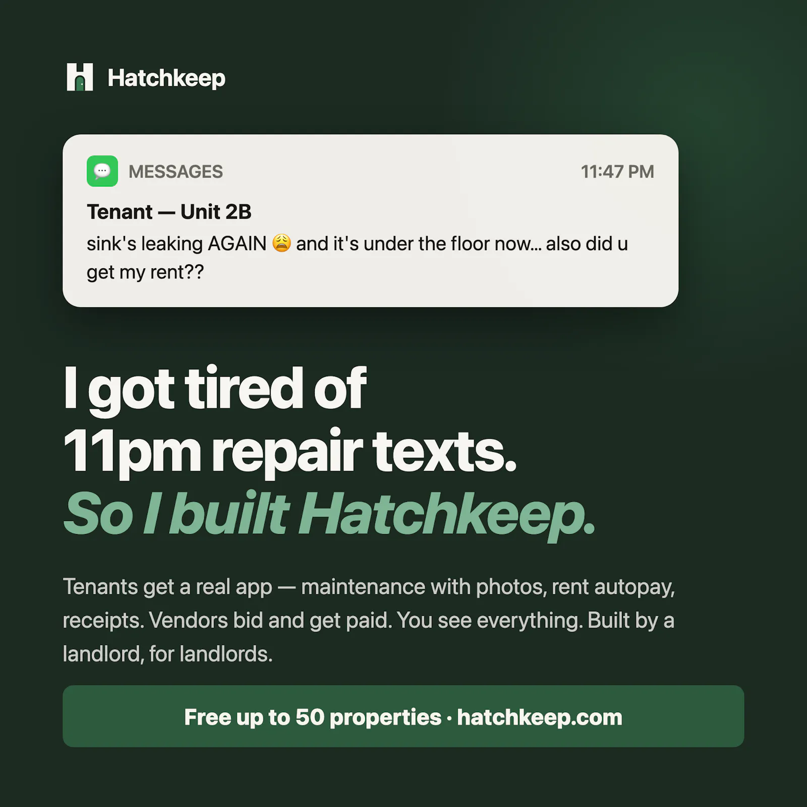 Hatchkeep — Free Property Management  screenshot 19