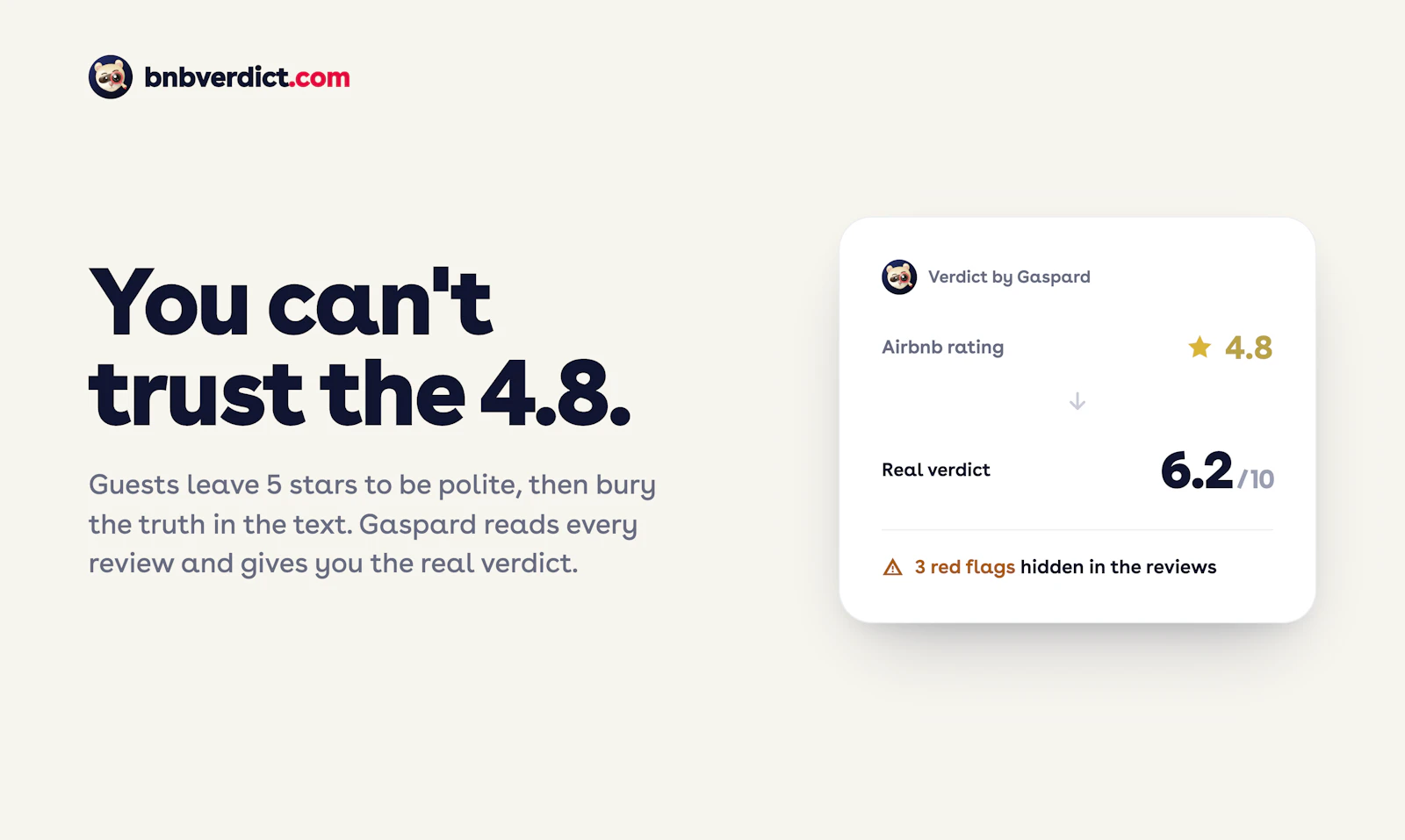 Bnb Verdict screenshot 2