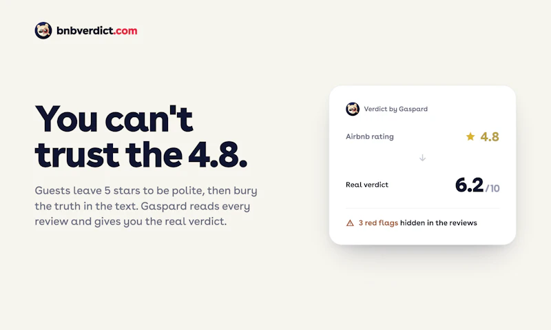Bnb Verdict screenshot 2