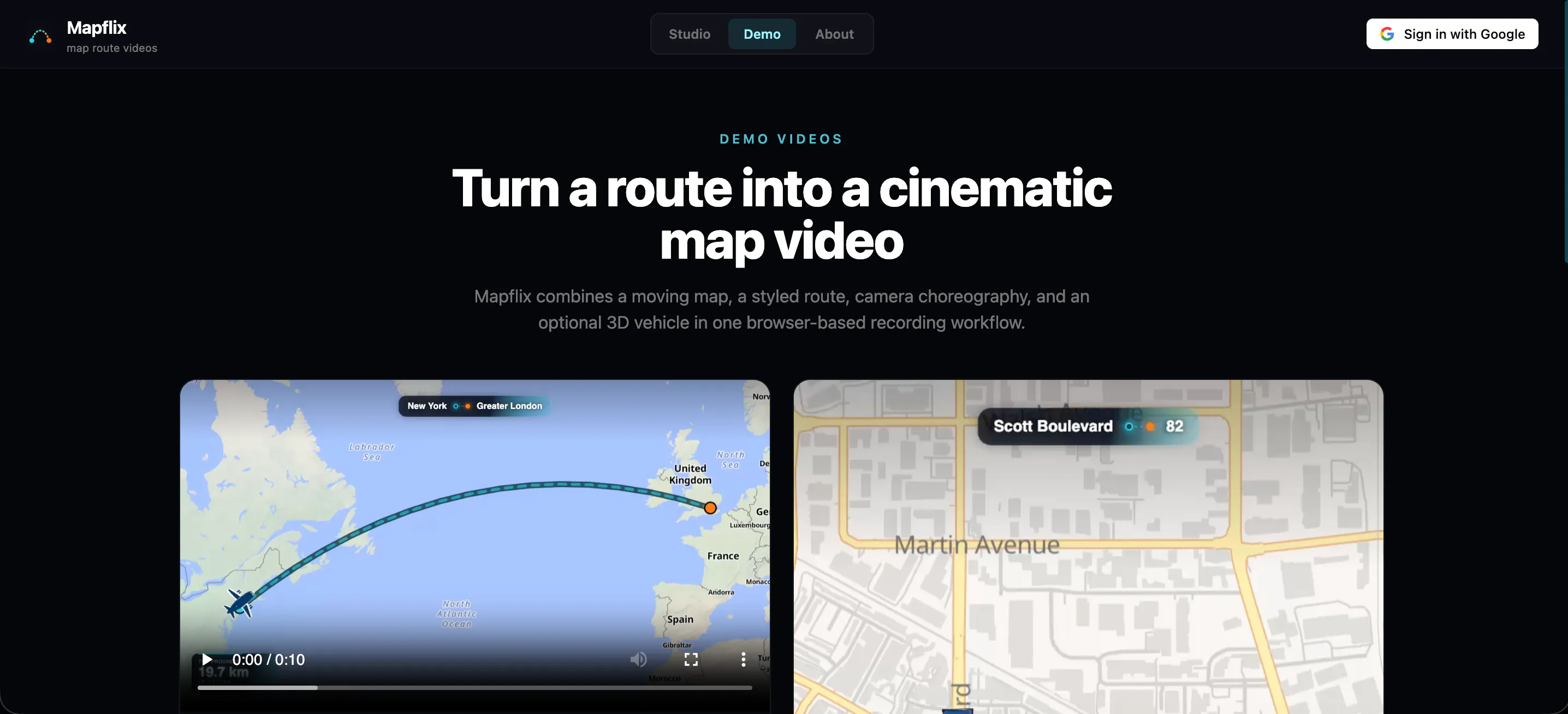 Mapflix gallery image
