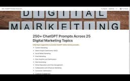 250+ Digital Marketing ChatGPT Prompts  media 1