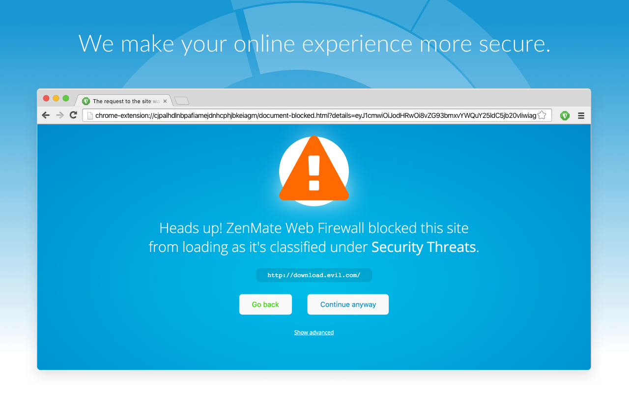 ZenMate Web Firewall gallery image
