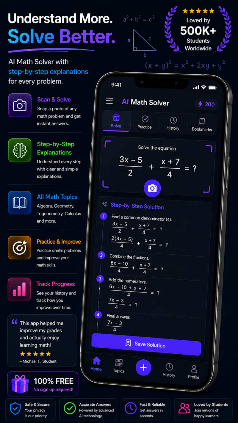 AI Math Solver screenshot 5