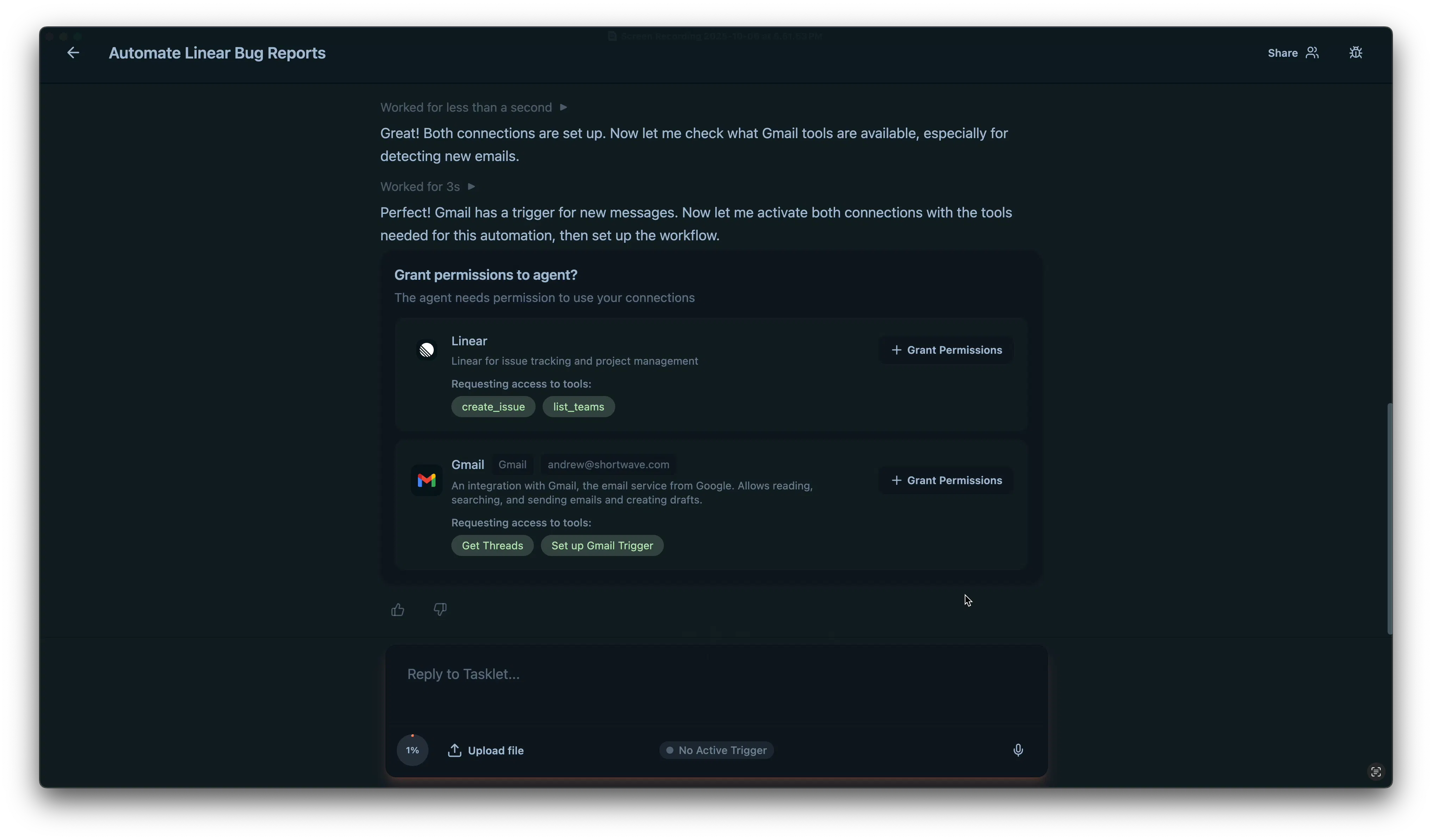 Tasklet: Automate your business with AI agents | Product Hunt