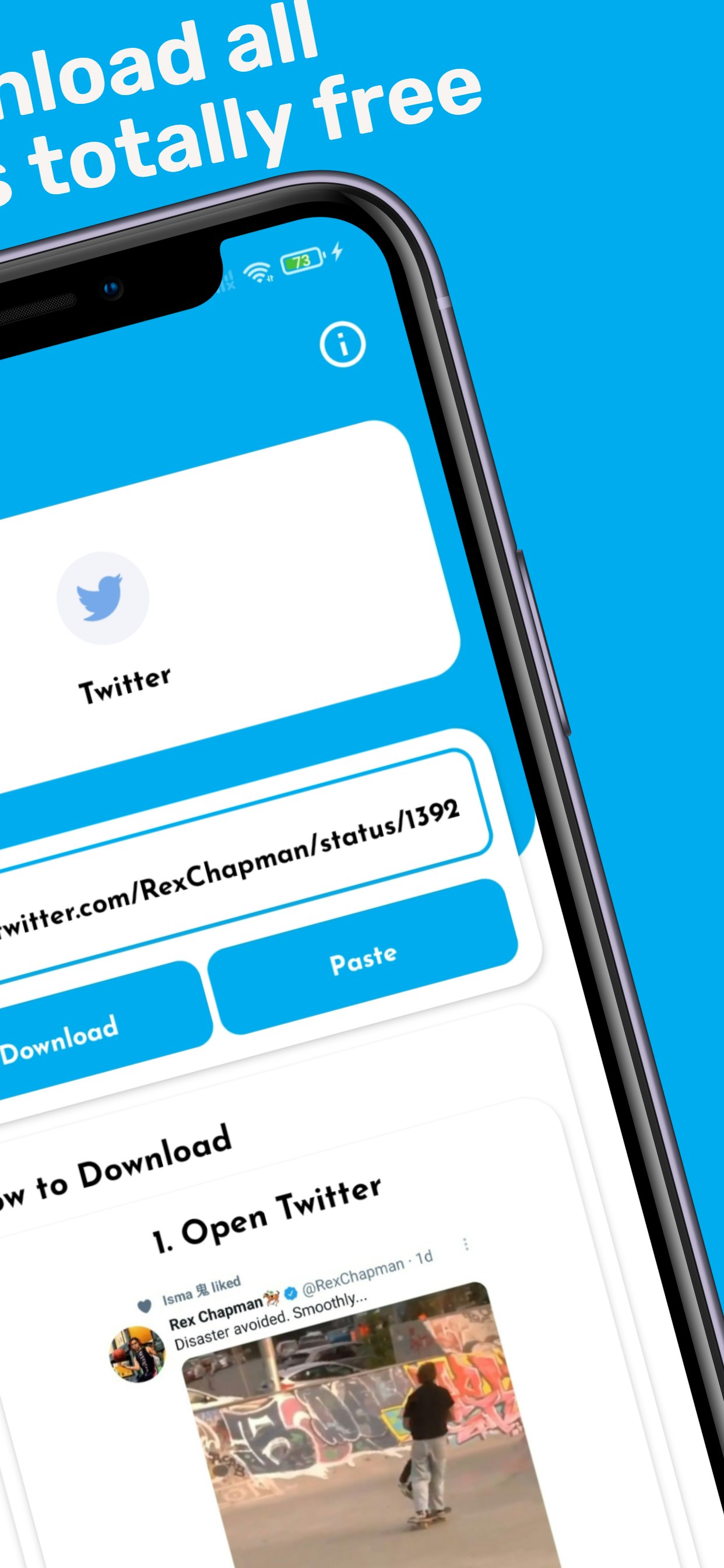 Video Downloader for Twitter: Save Video gallery image
