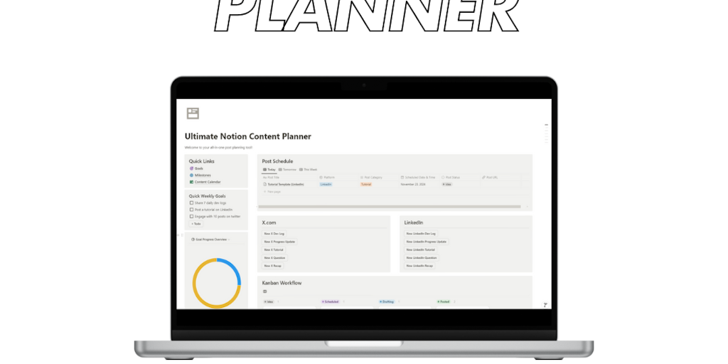 Notion Social Media Scheduler