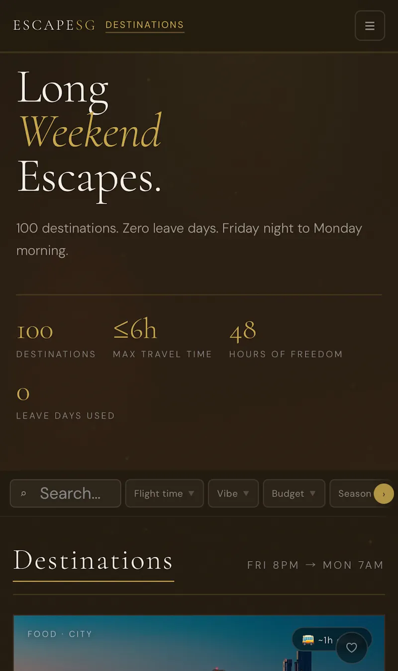 EscapeSG screenshot 3