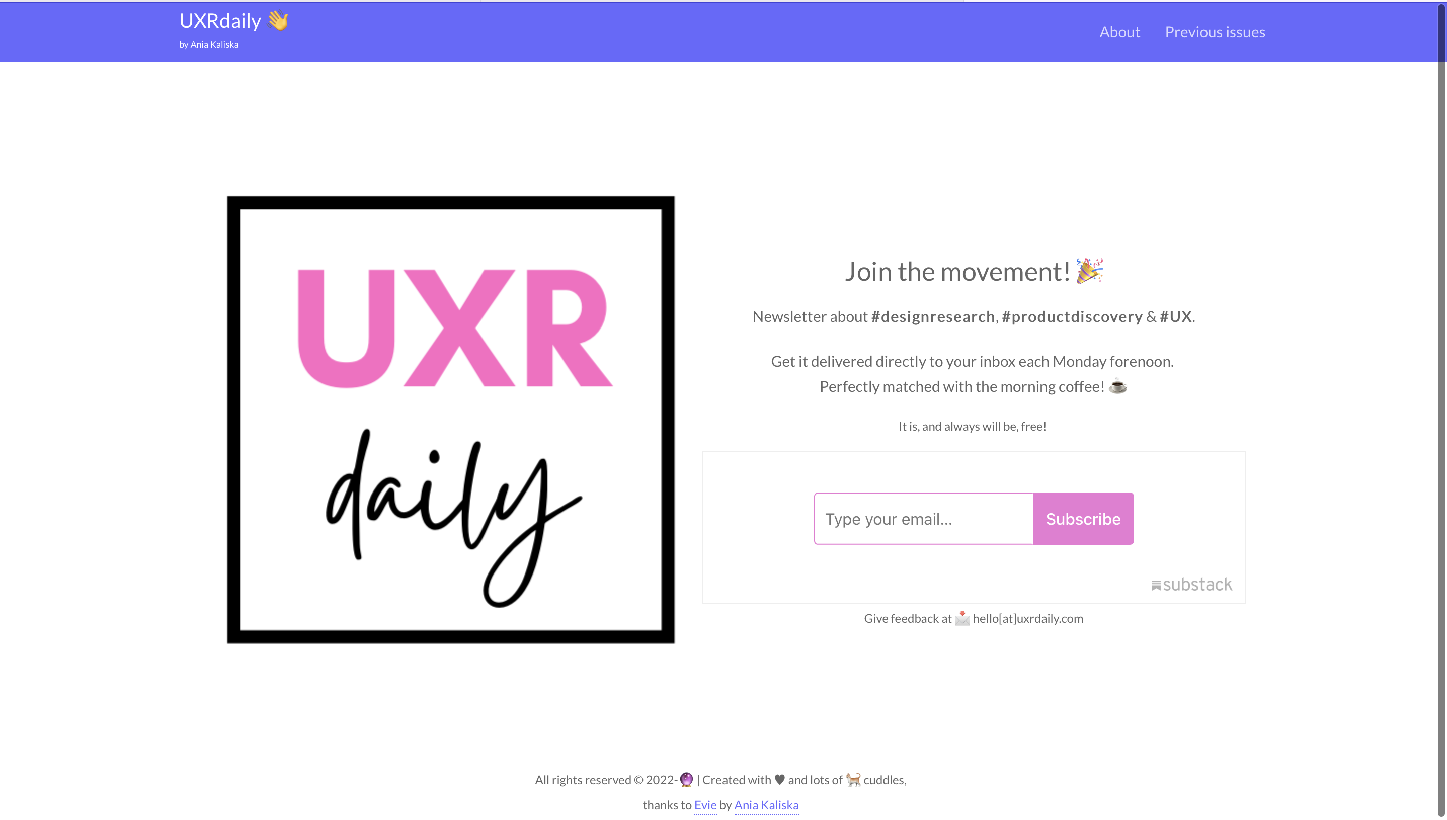 uxrdaily 뉴스 레터 미디어 2