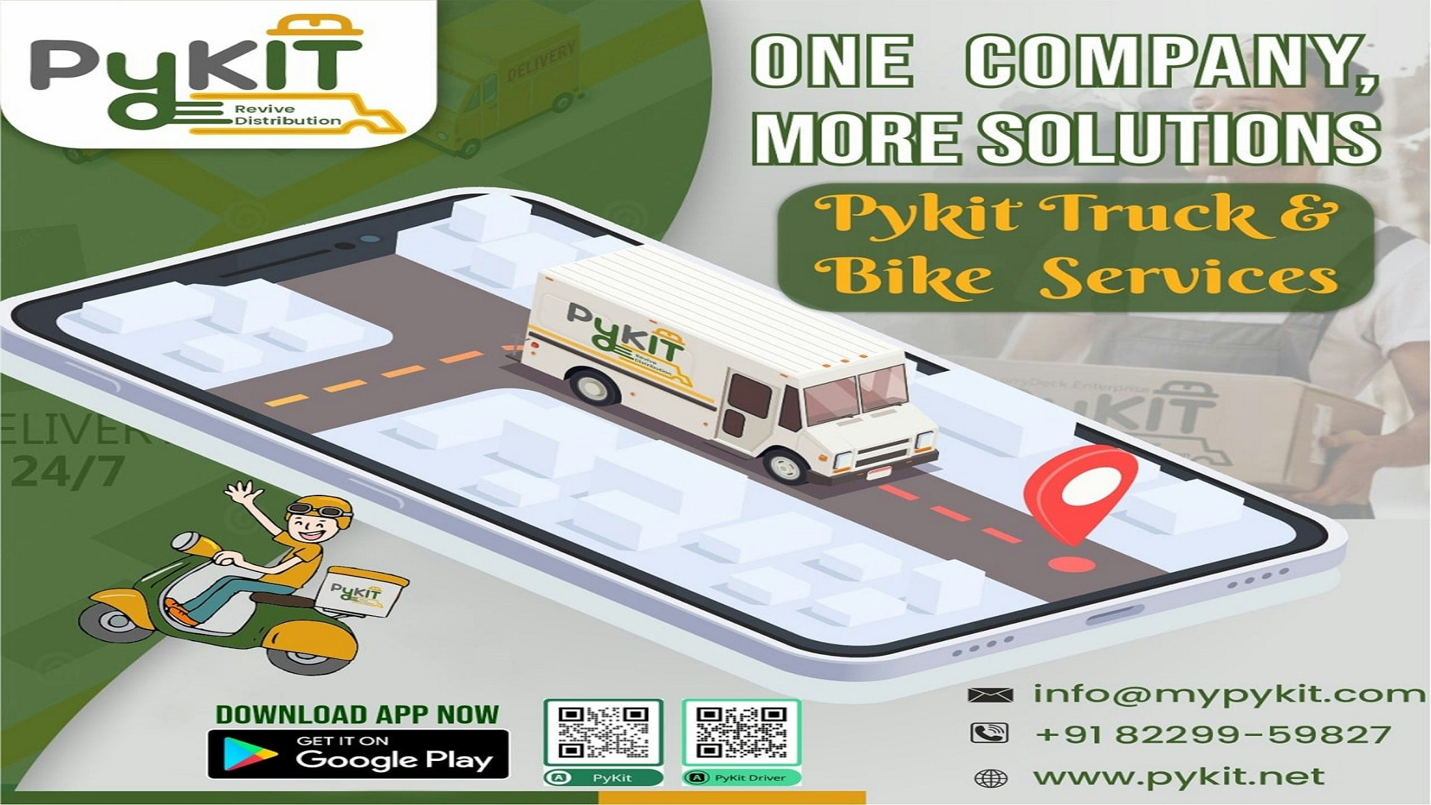 PyKIT Logistic-Truck Booking, Delivery gallery image