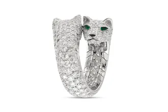 Cartier Double-Headed Panther Ring gallery image