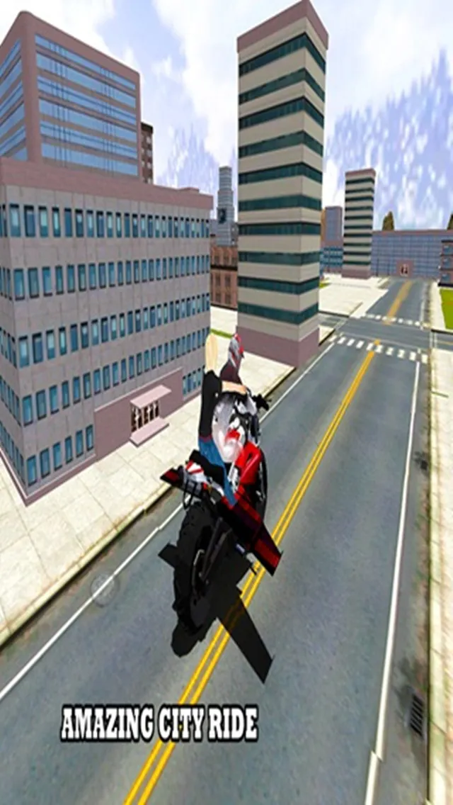 Motorcycle Flying Simulator