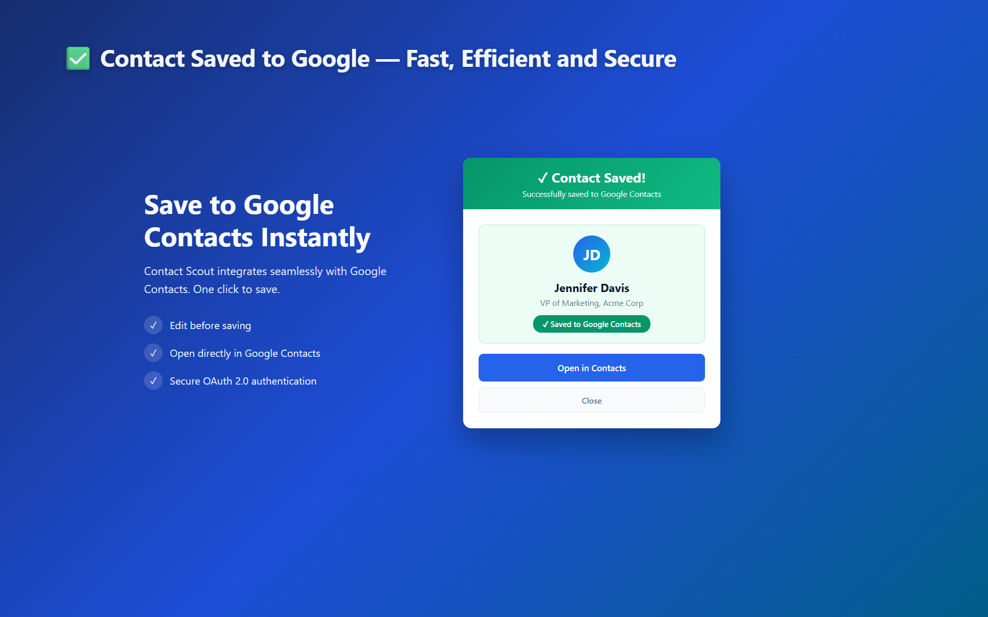 Contact Scout gallery image