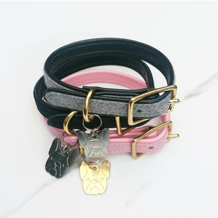 French Bulldog ID tag / Keyring