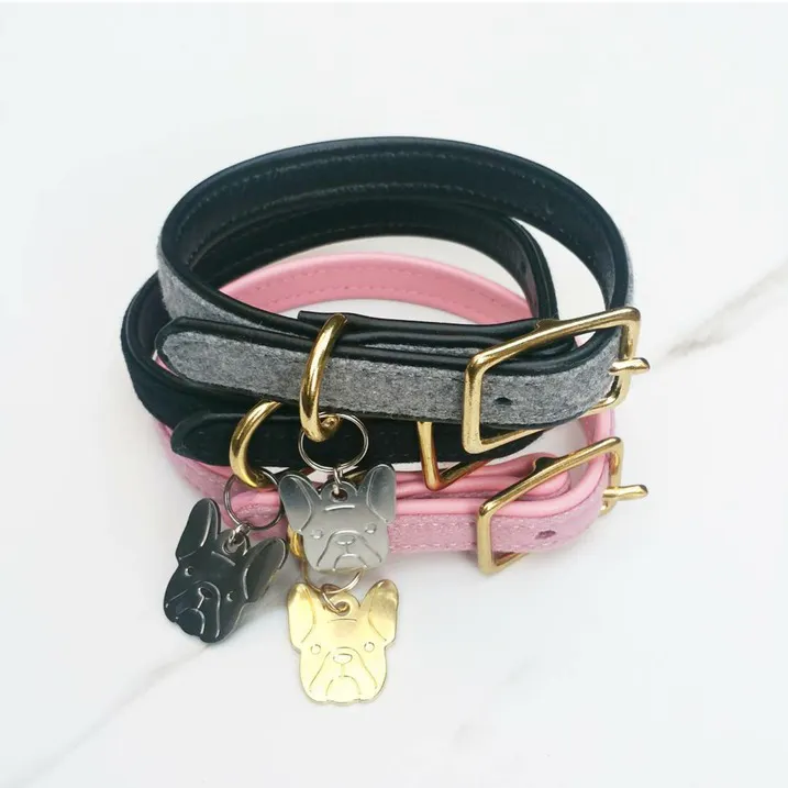 French Bulldog ID tag / Keyring