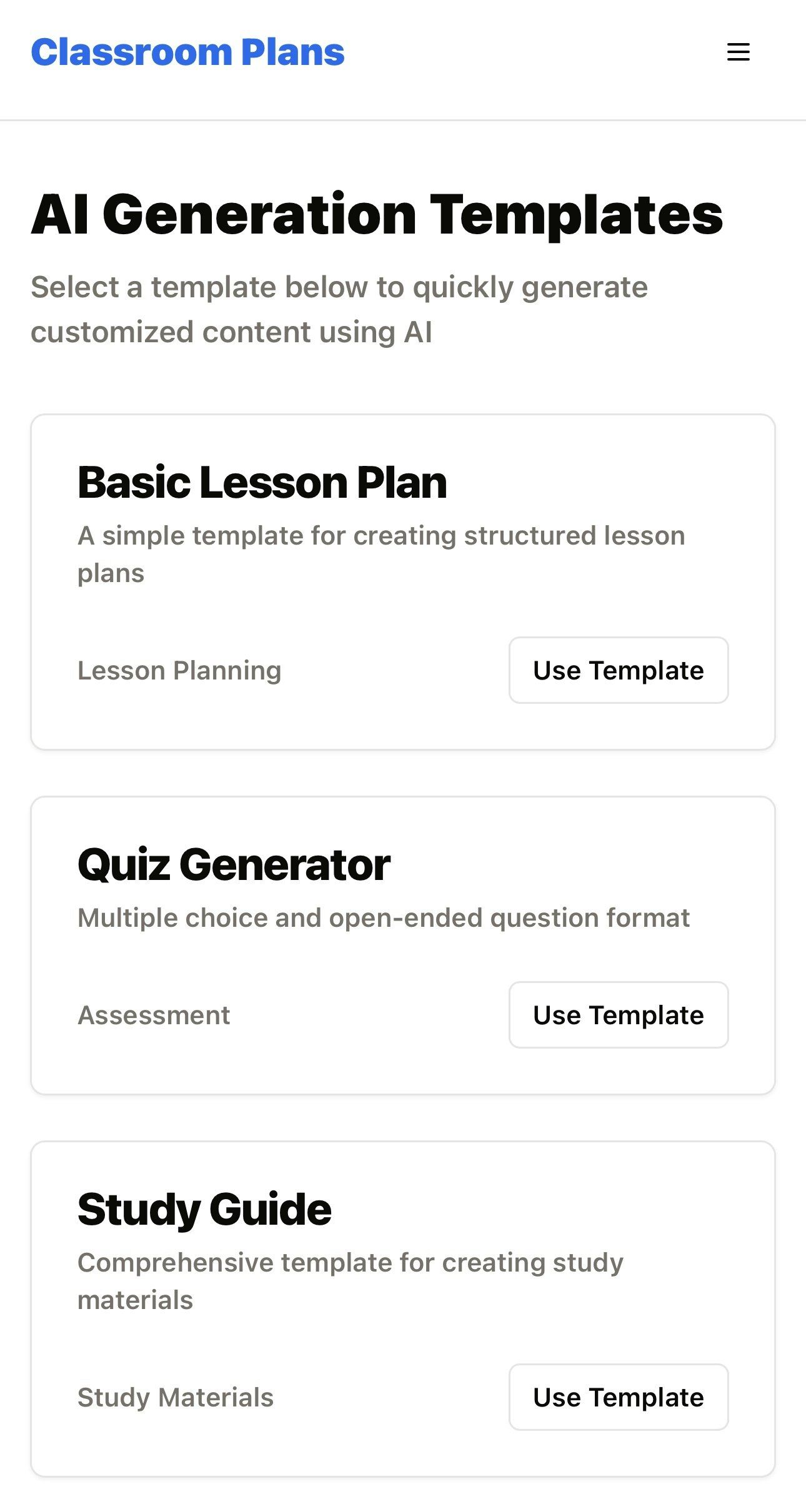 Planni di classe media 3