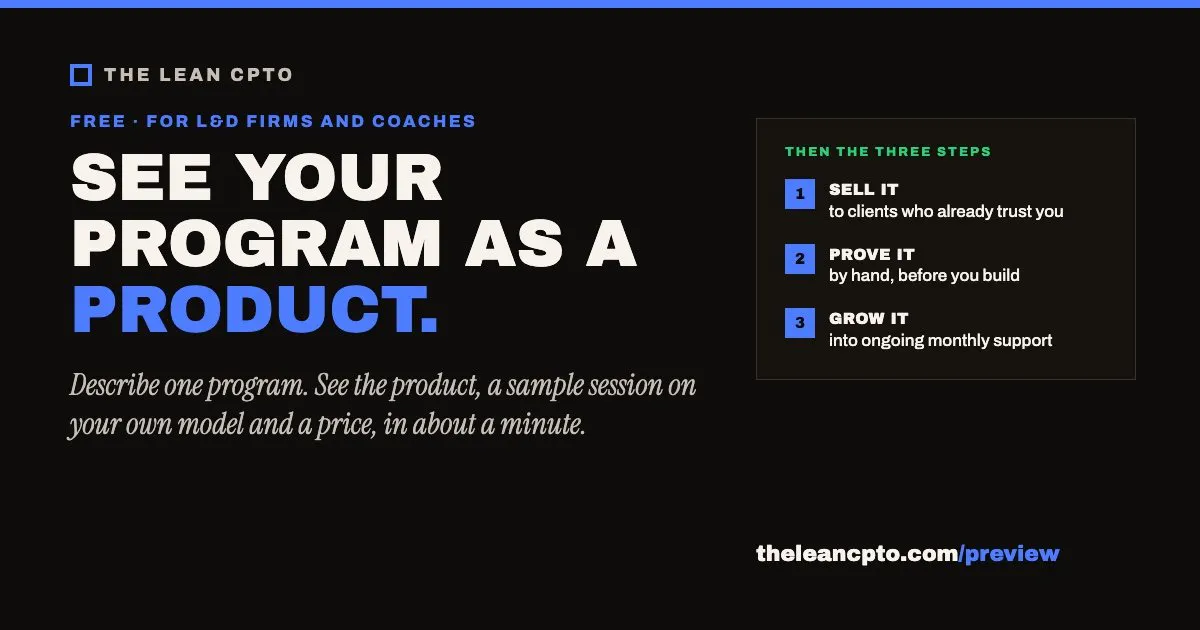 Program Preview by The Lean CPTO gallery image