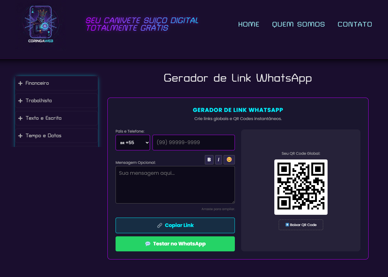 CoringaWeb gallery image