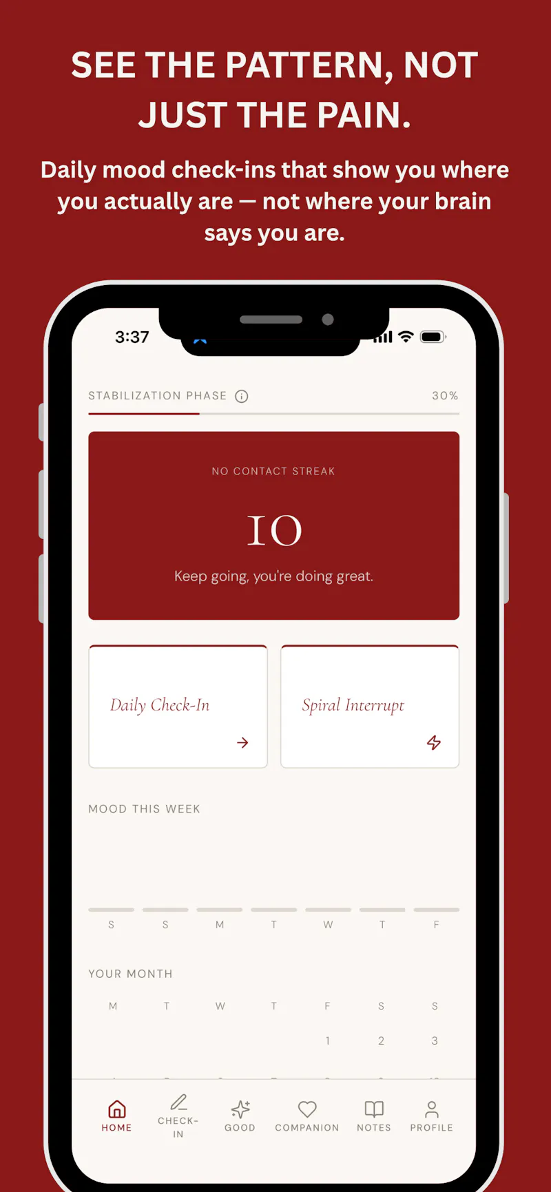 Breakup Log — Track Your Healing screenshot 4