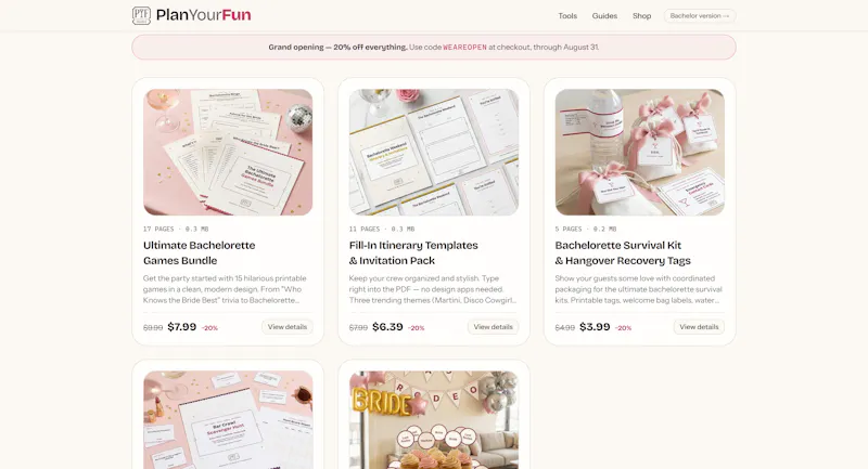 PlanYourFun screenshot 9