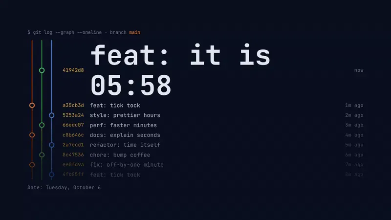 VibeClock Minimalist Flip Clock screenshot 3