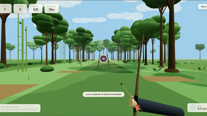 Archery Legends: TrueFlight 3D screenshot 1