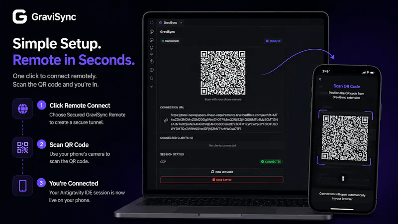 GraviSync screenshot 2